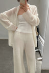 SWAYING/KNIT Seamless Mohair Pants-Double Layer SW211XZ04